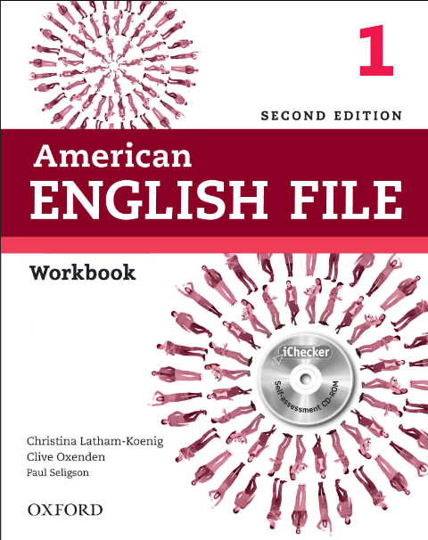 Book cover of American English File 1 Workbook by Christina Latham Koenig Book cover of American English File 1 Workbook by Christina Latham Koenig